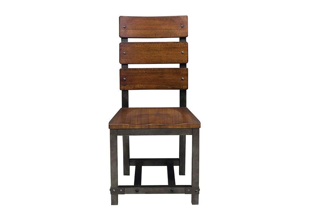 Industrial-Inspired 5 PC Dining Set
