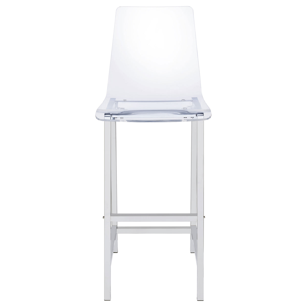 Acrylic & Chrome Bar Stool