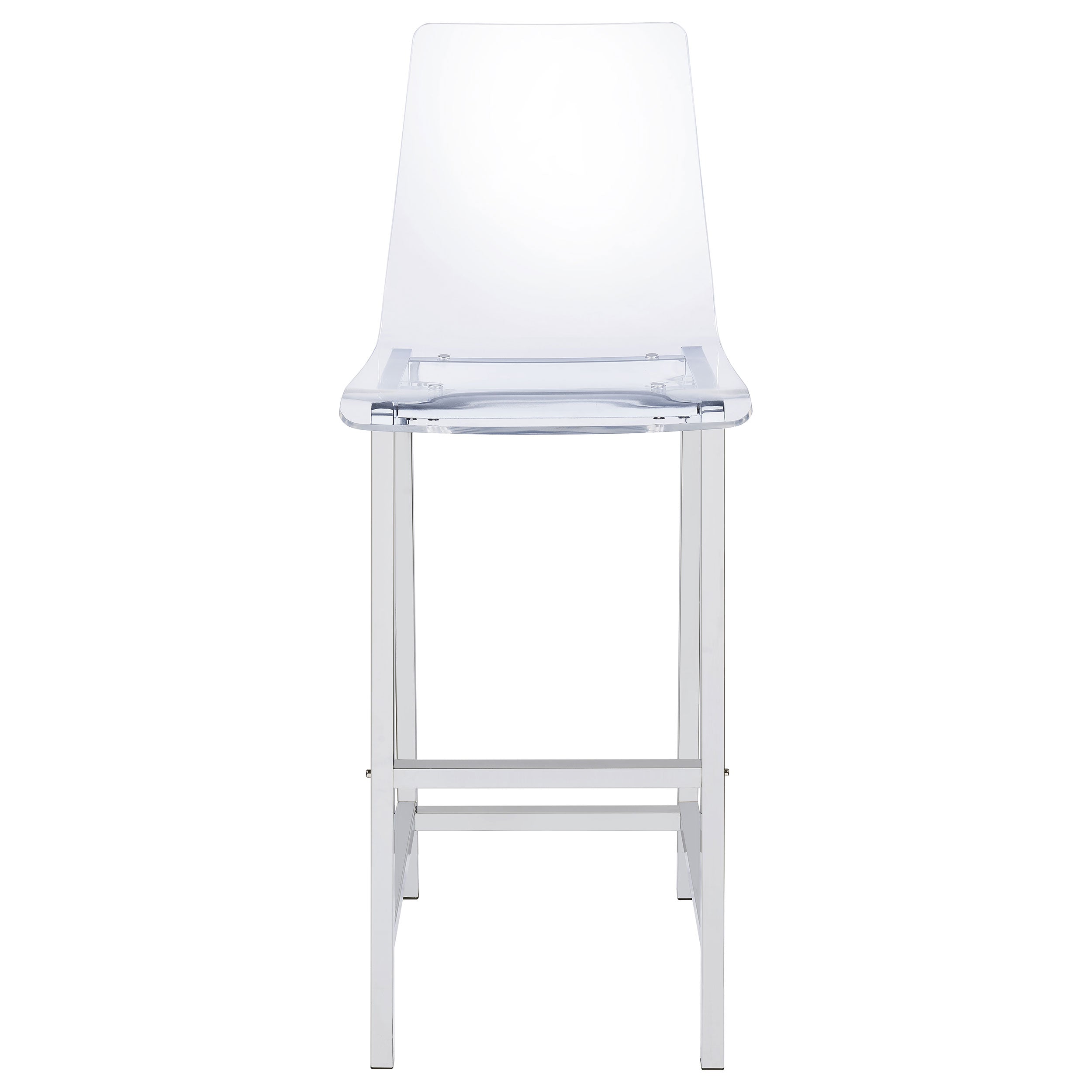 Acrylic & Chrome Bar Stool