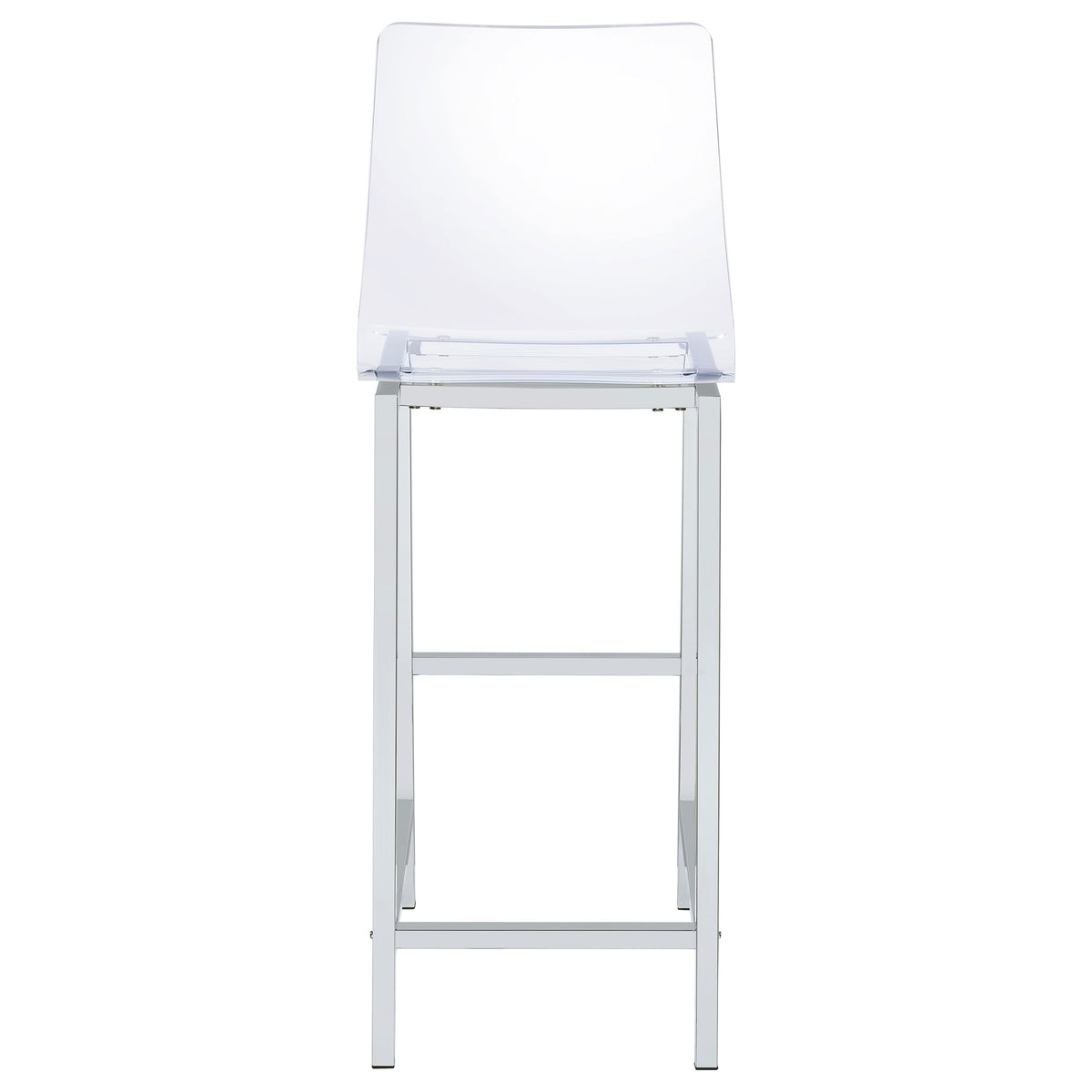Acrylic & Chrome Bar Stool