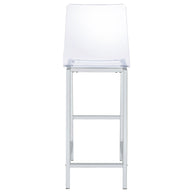 Acrylic & Chrome Bar Stool