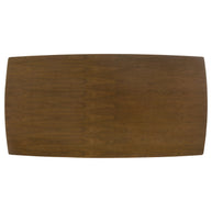 Contemporary Dark Walnut Dining Table