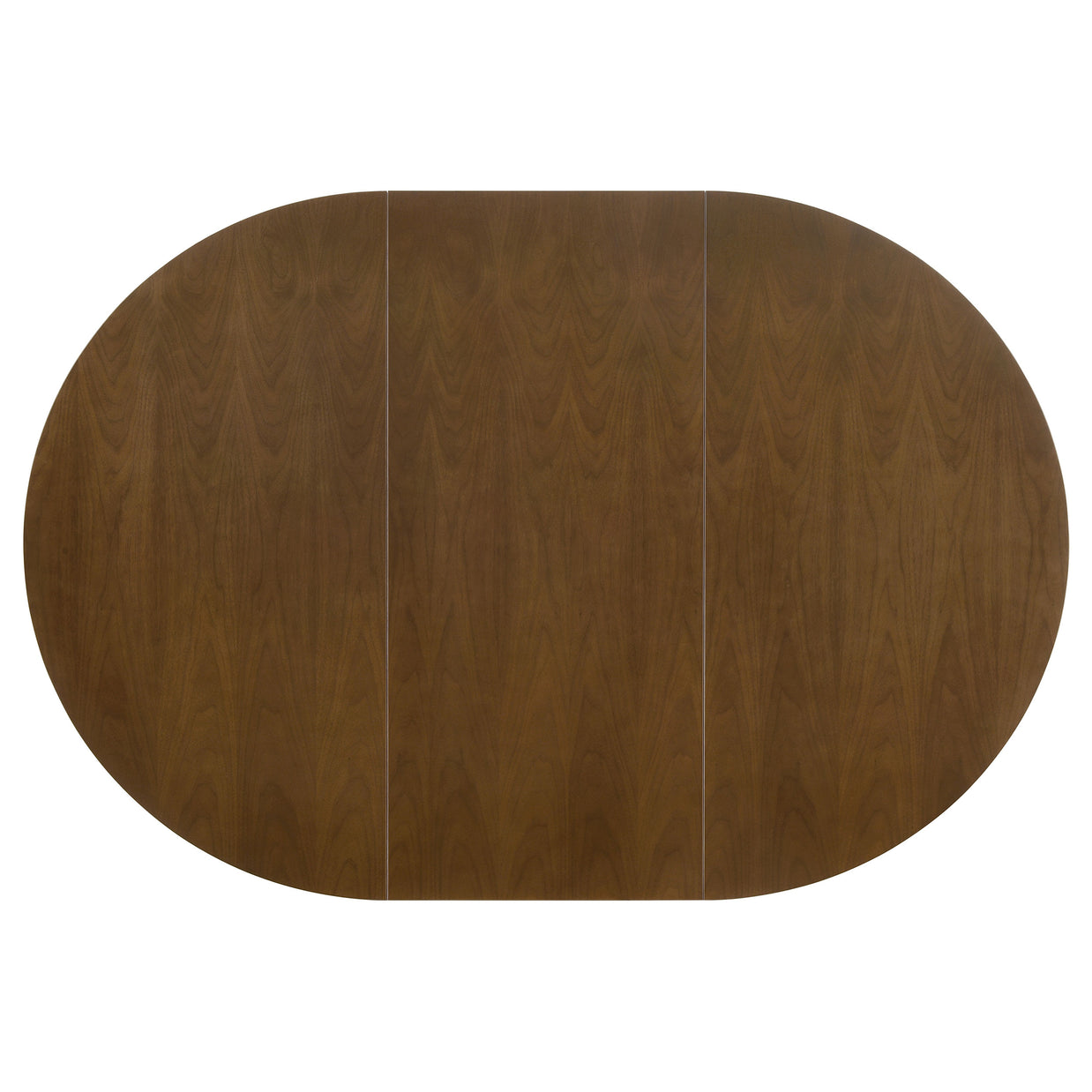 5 PC Dark Walnut Mid-Century Dining Set