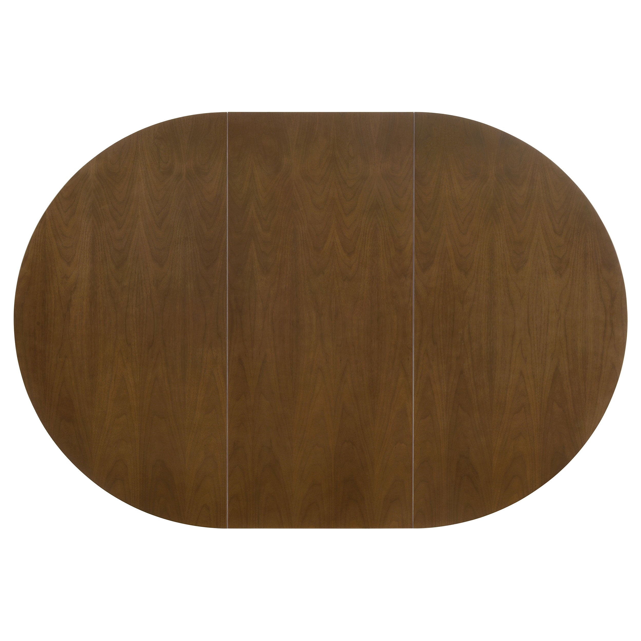 5 PC Dark Walnut Mid-Century Dining Set