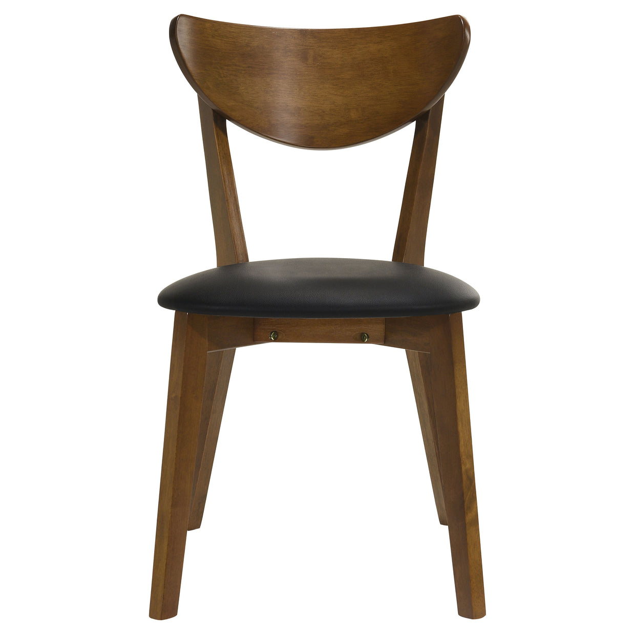 5 PC Dark Walnut Mid-Century Dining Set