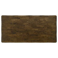 Nutmeg X-Shaped Trestle Dining Table