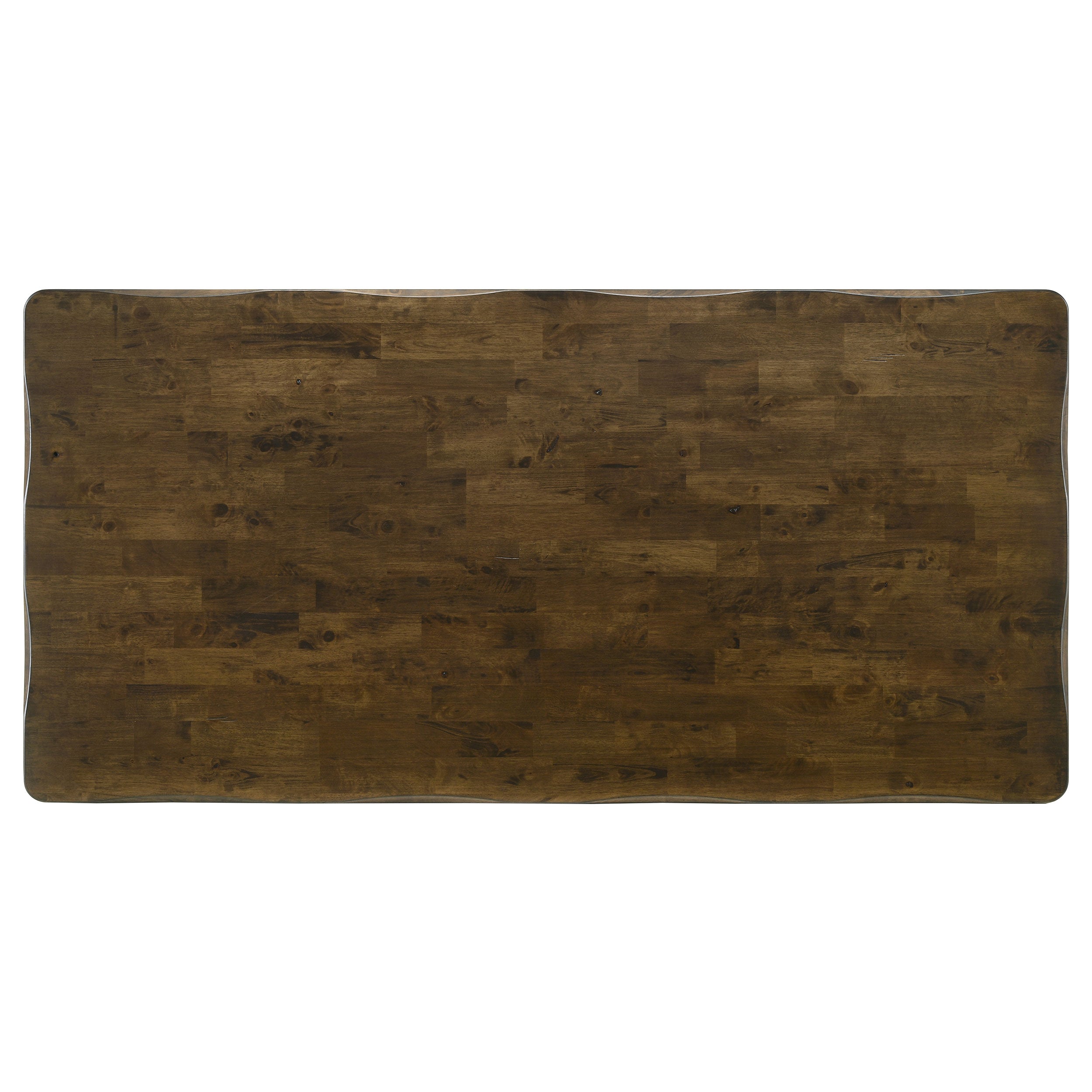 Nutmeg X-Shaped Trestle Dining Table