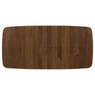 Natural Walnut Mid-Century Dining Table