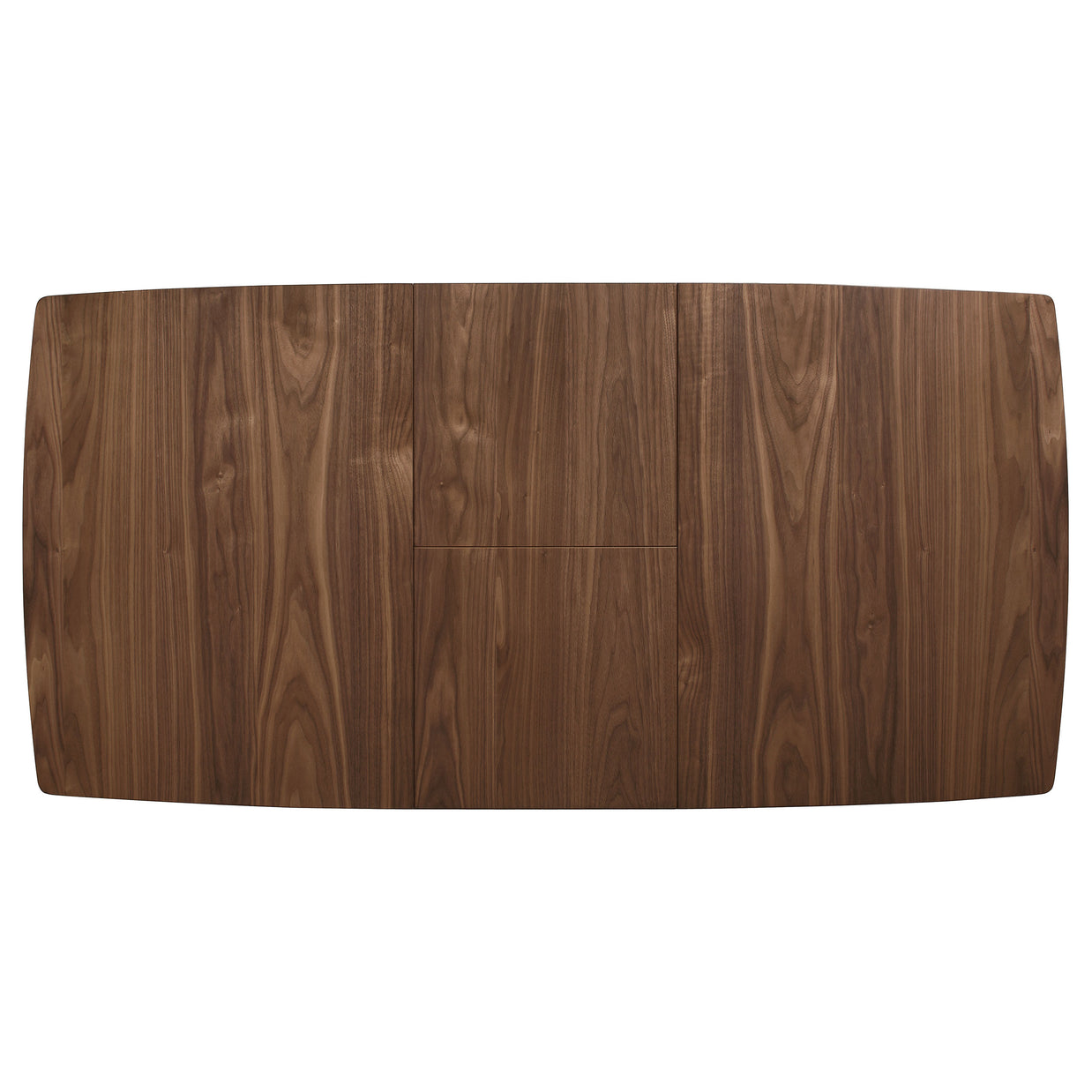 Walnut Retro-Inspired Rectangular Dining Table
