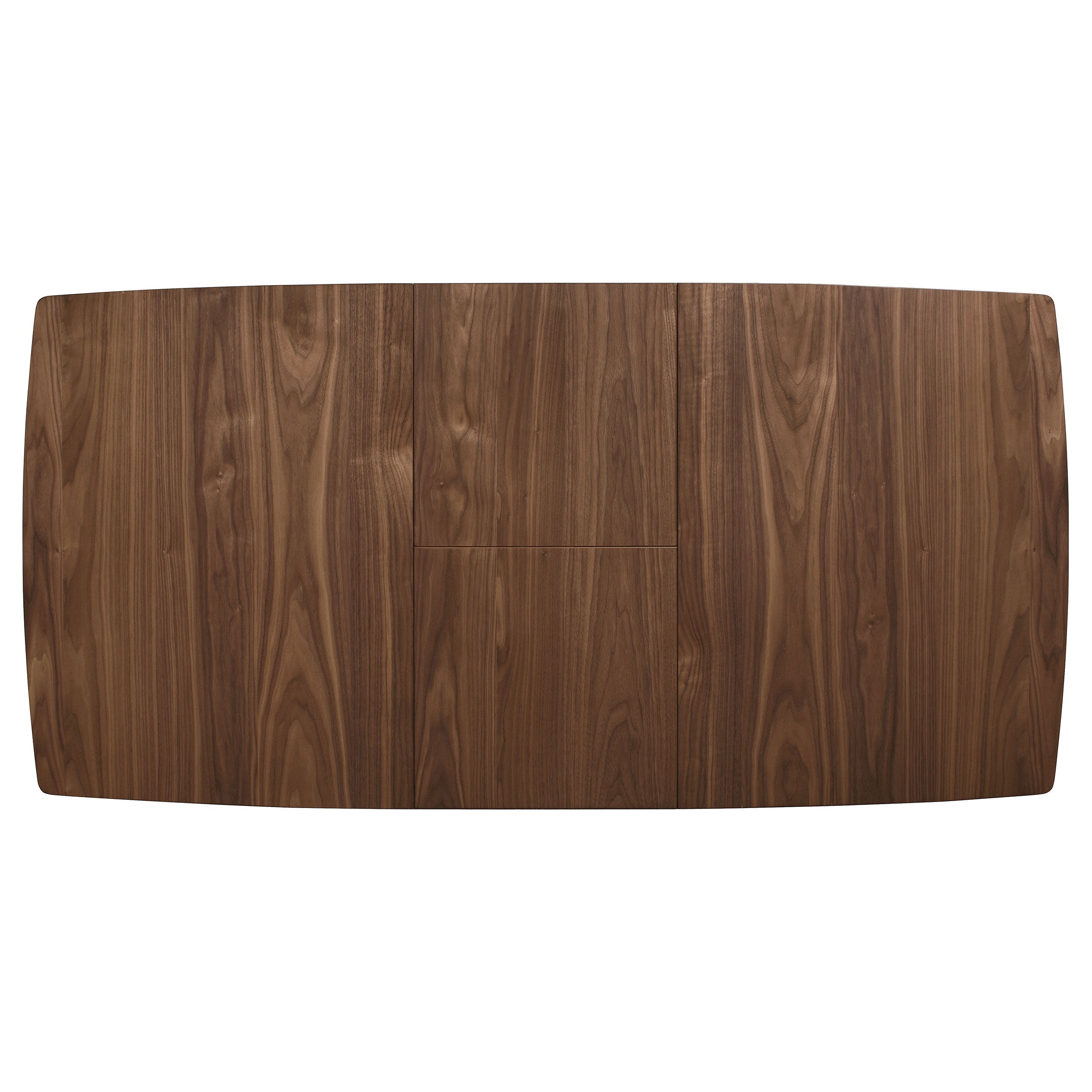 Walnut Retro-Inspired Rectangular Dining Table