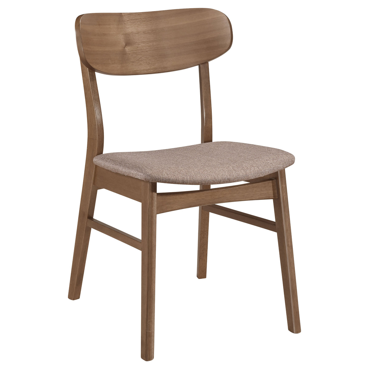 Walnut Finish Dining Chair Set