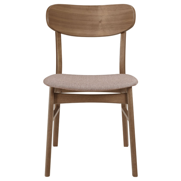 Walnut Finish Dining Chair Set