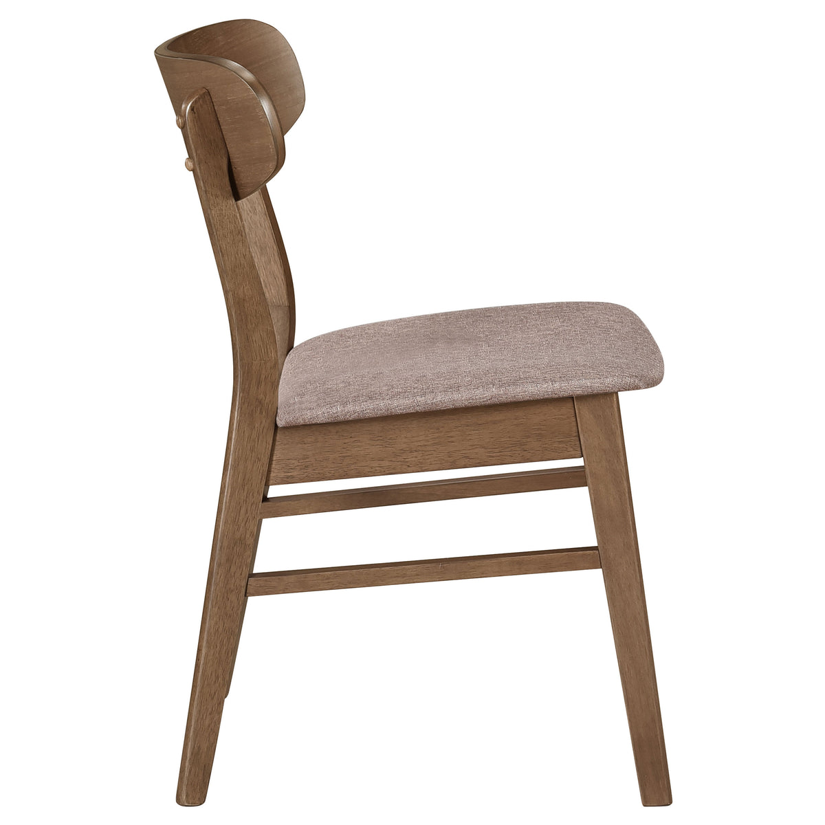 Walnut Finish Dining Chair Set