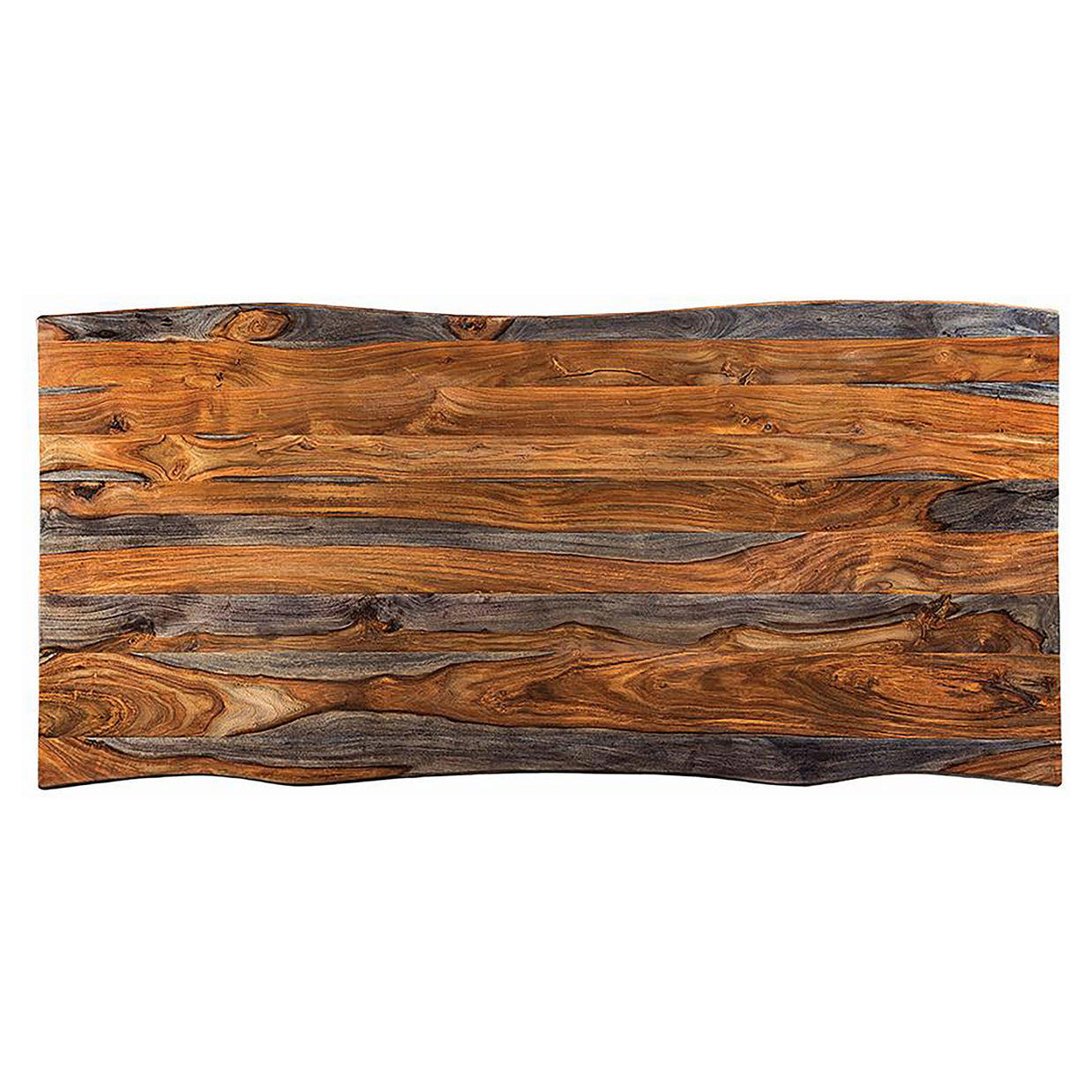 Sheesham Wood & Metal Dining Table