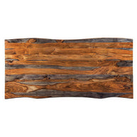 Sheesham Wood & Metal Dining Table