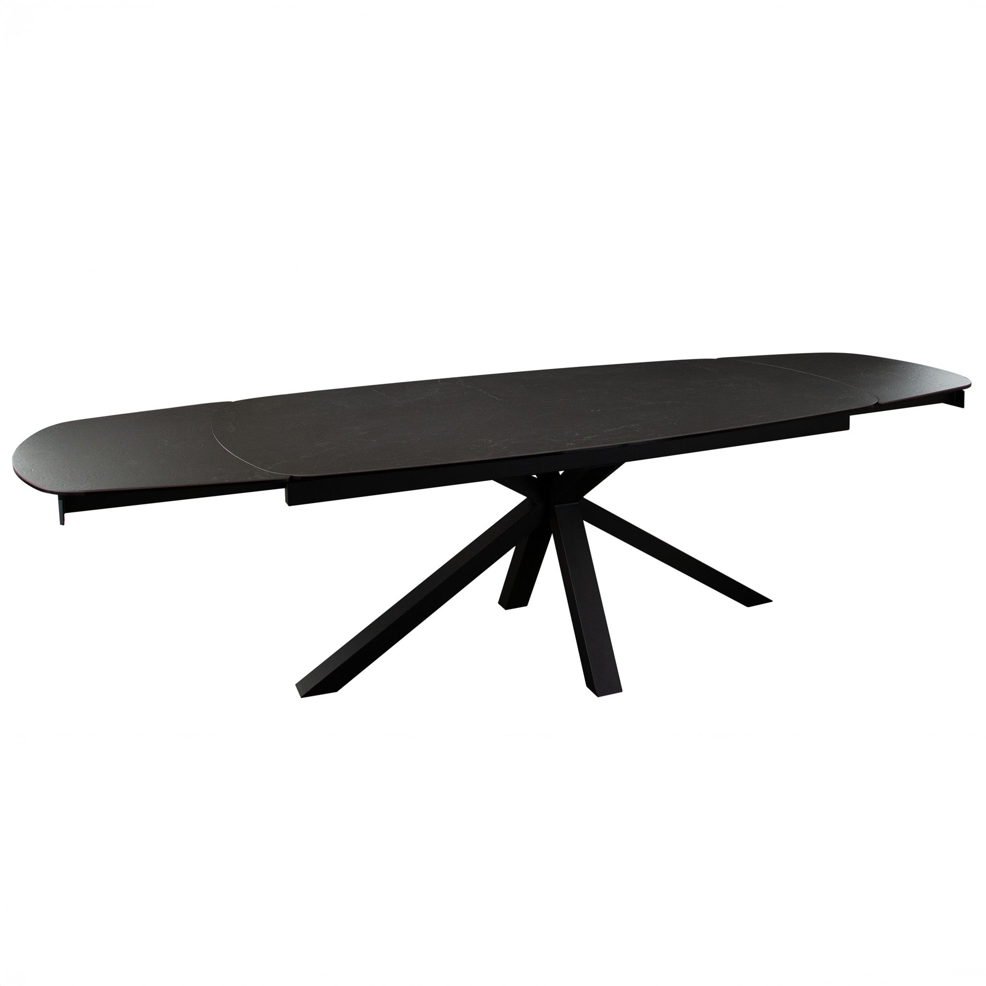 Extendable Ceramic Glass Dining Table