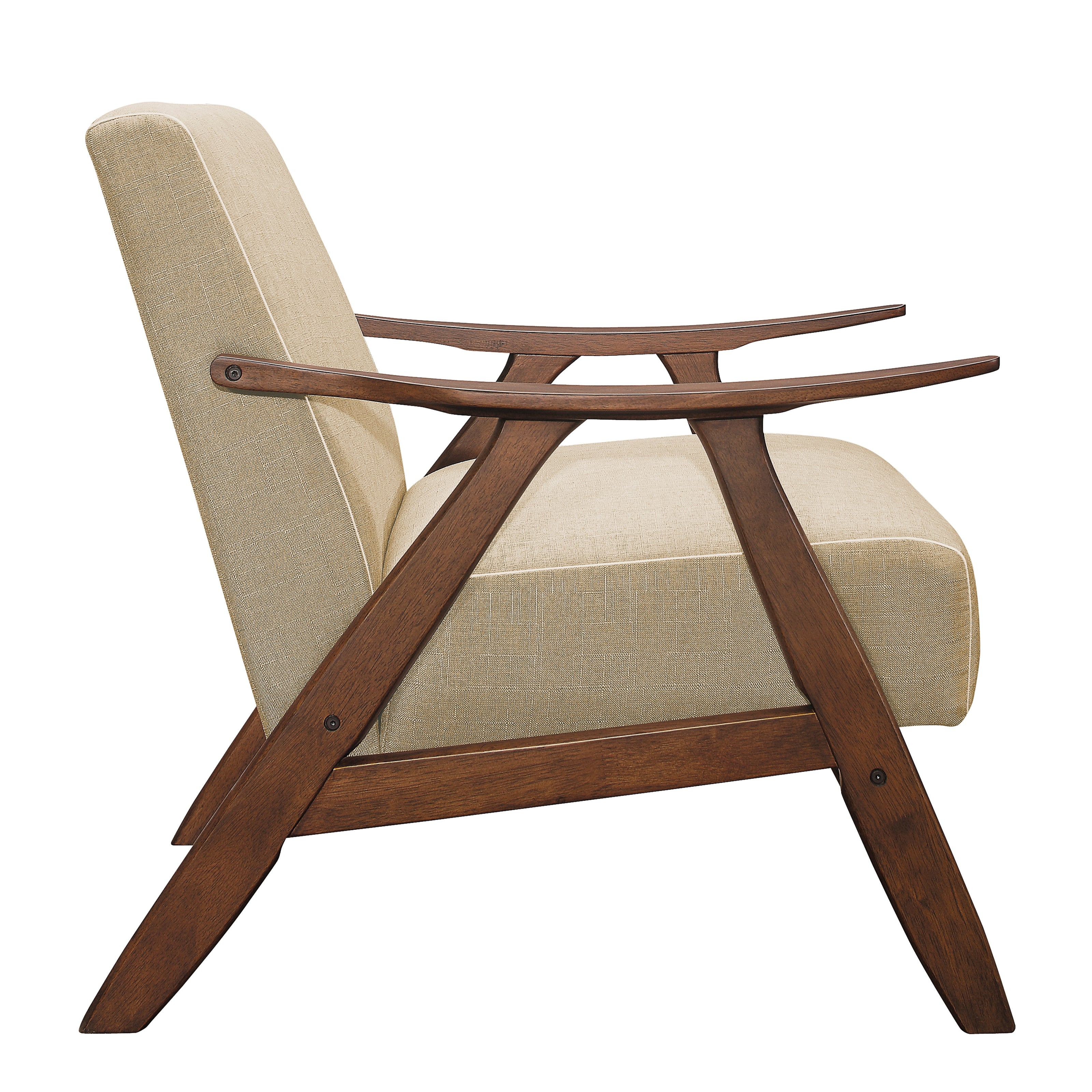 Mid-Century Upholstered Accent Chair