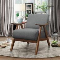 Mid-Century Upholstered Accent Chair