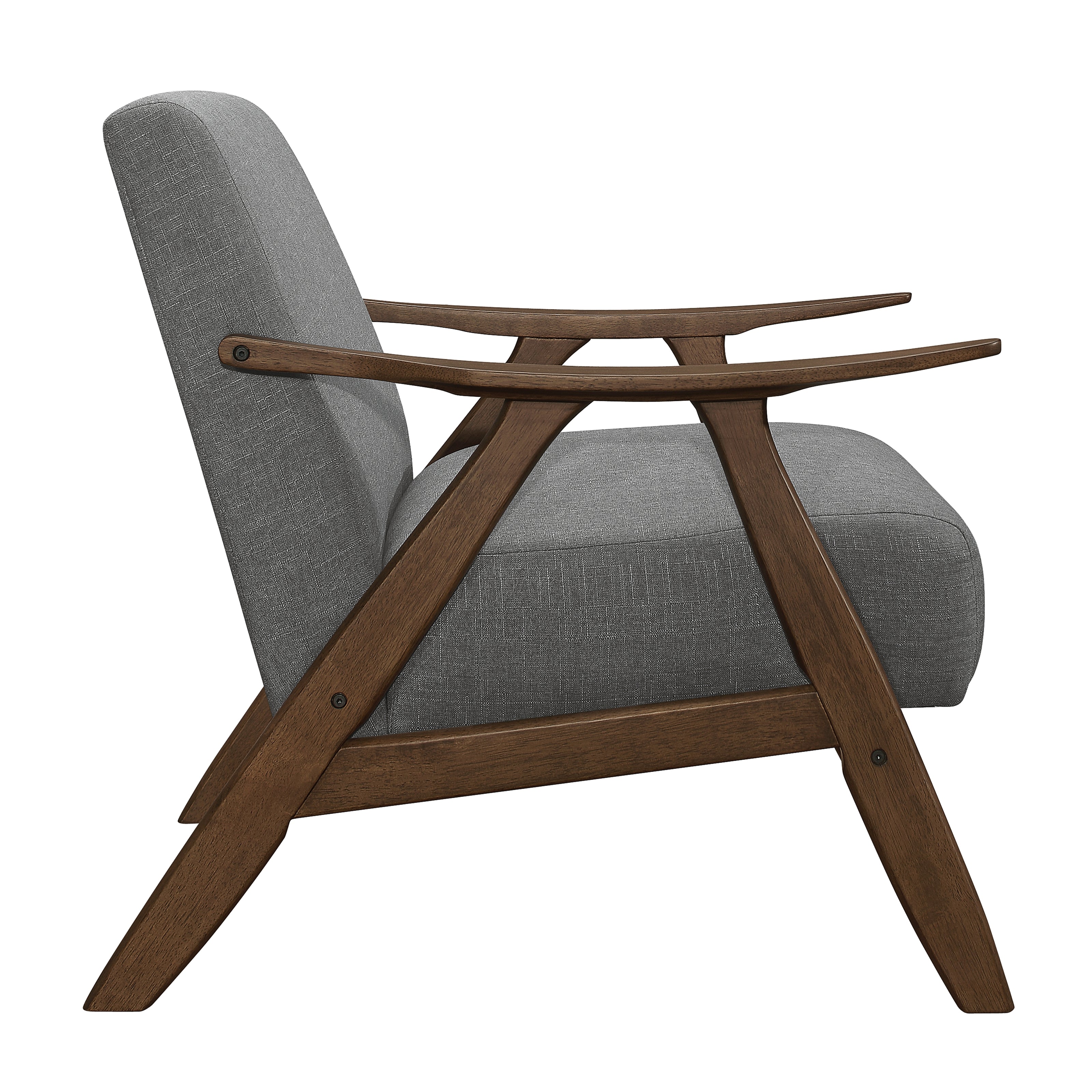 Mid-Century Upholstered Accent Chair