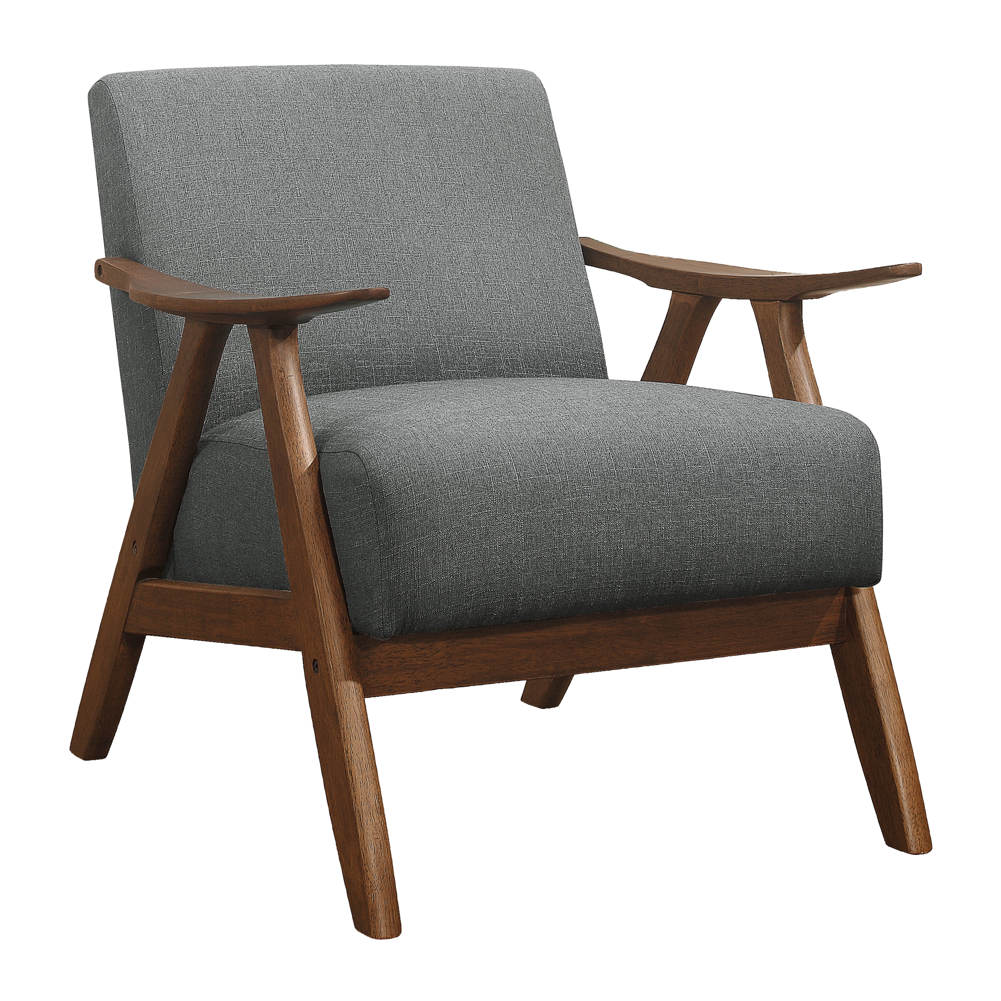 Mid-Century Upholstered Accent Chair