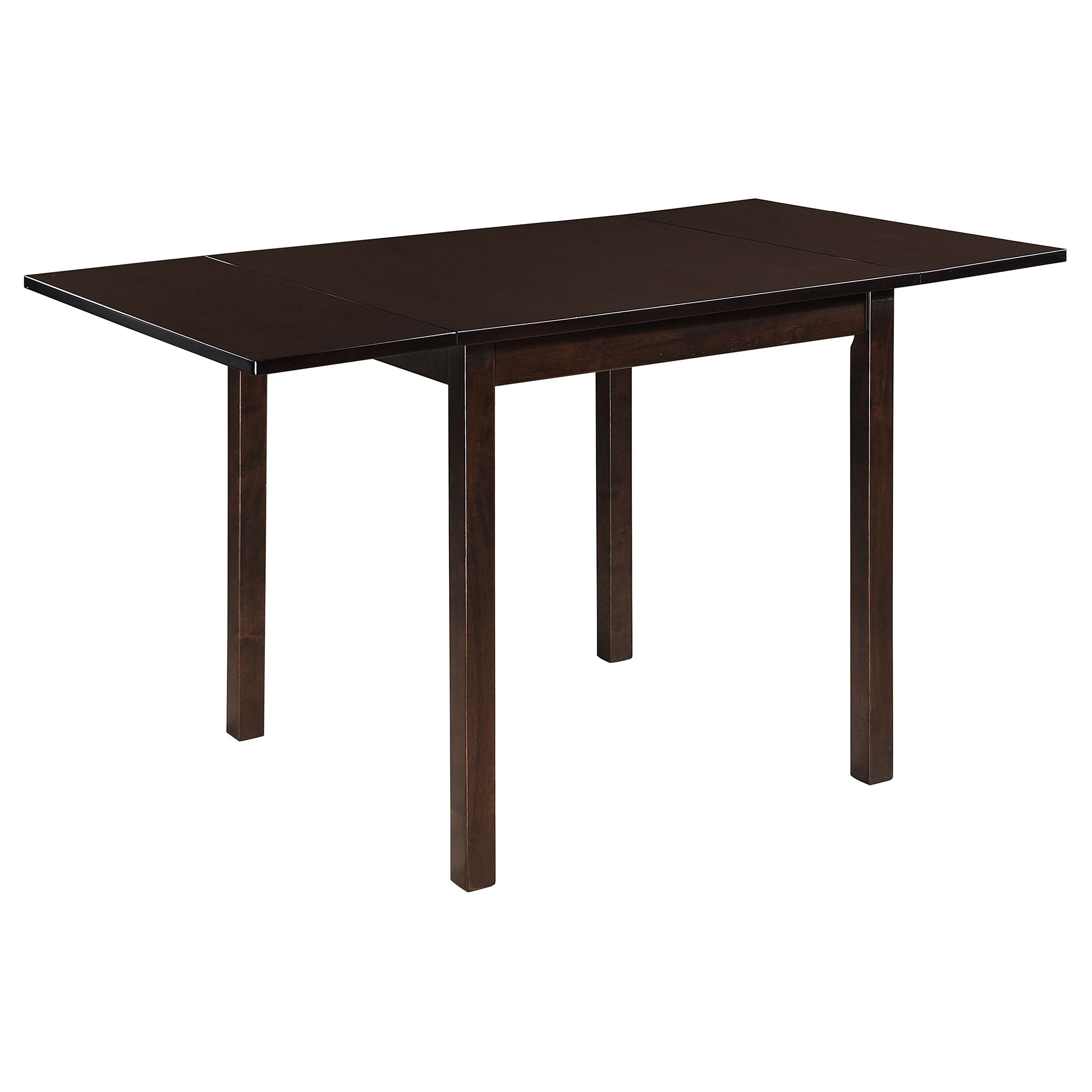Cappuccino Drop-Leaf Dining Table