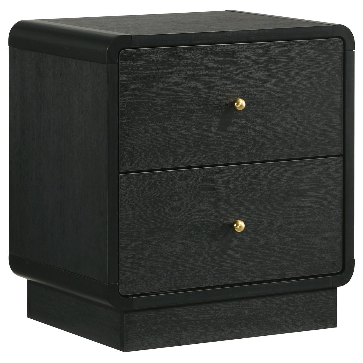 Modern Charcoal Upholstered 5PC Bedroom Set