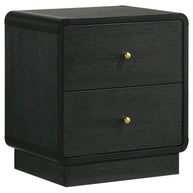 Modern Charcoal Upholstered 5PC Bedroom Set