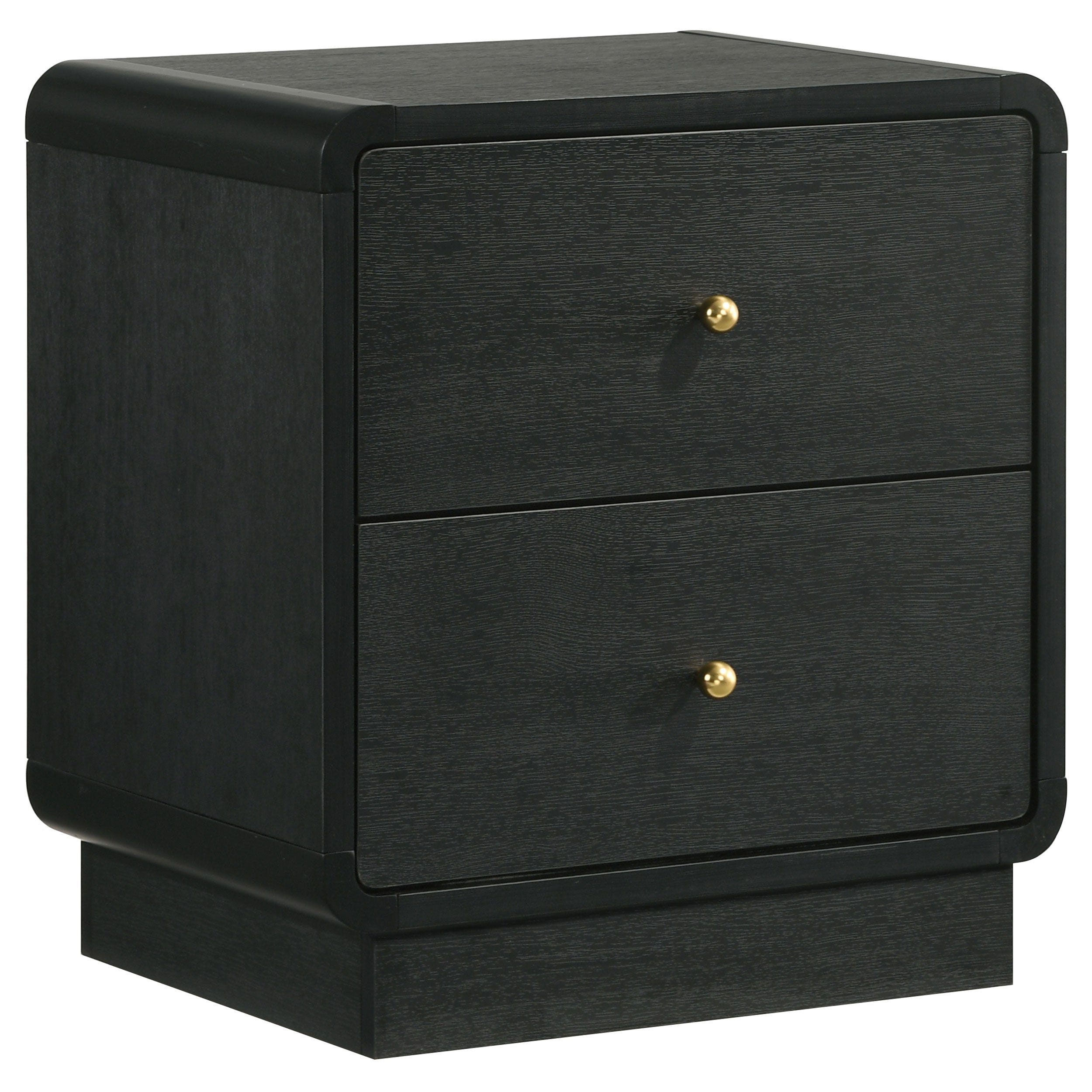 Modern Charcoal Upholstered 5PC Bedroom Set