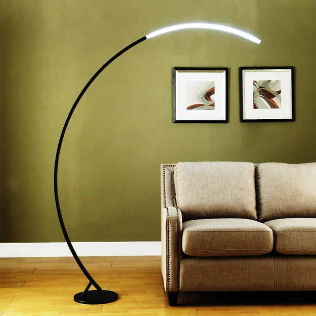 Modern 75" Curved LED Floor Lamp
