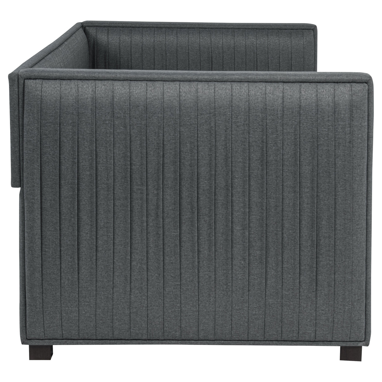Modern Gray Upholstered Twin Daybed