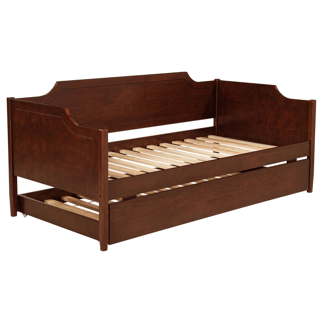 Cherry Twin Daybed with Pull-Out Trundle