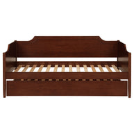 Cherry Twin Daybed with Pull-Out Trundle