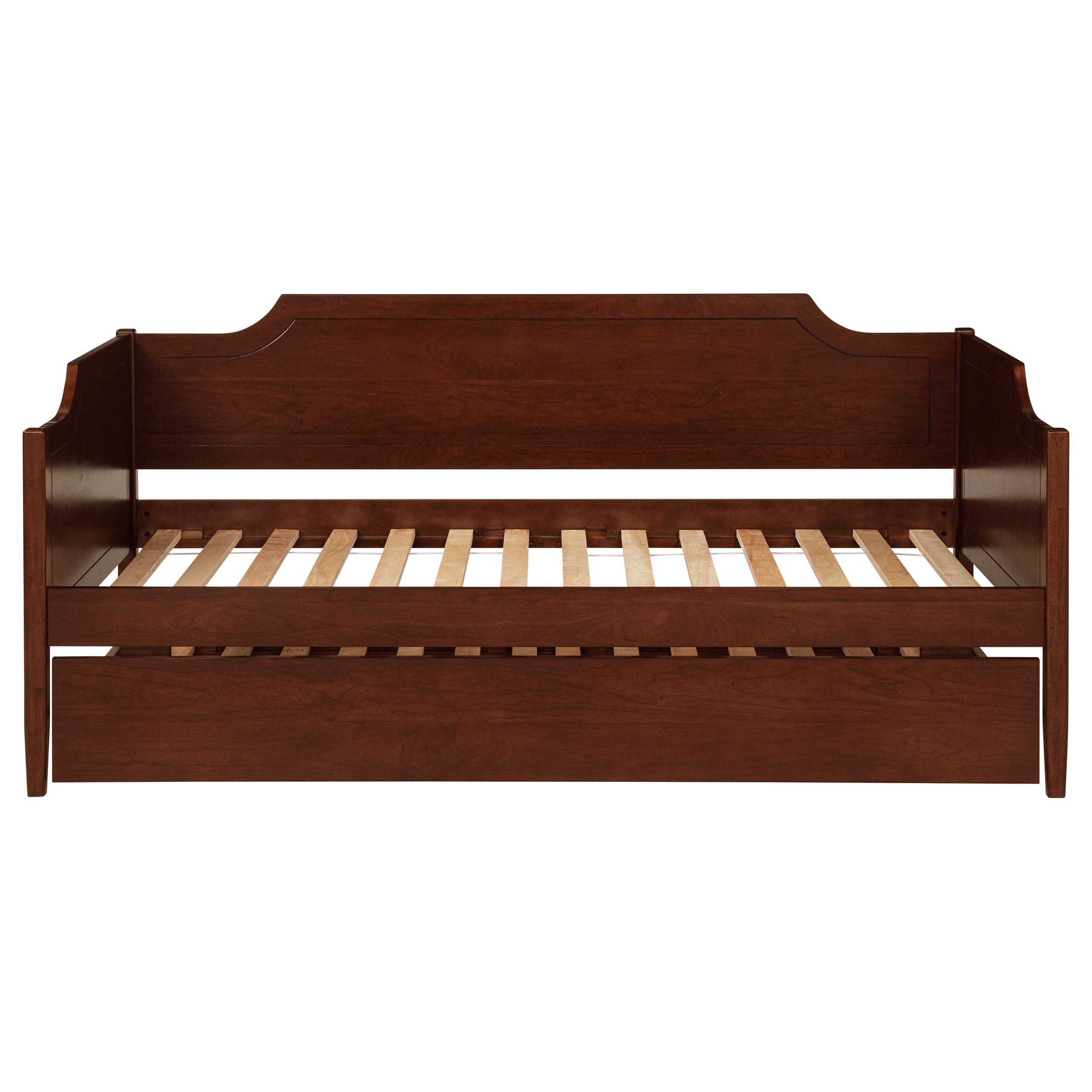 Cherry Twin Daybed with Pull-Out Trundle