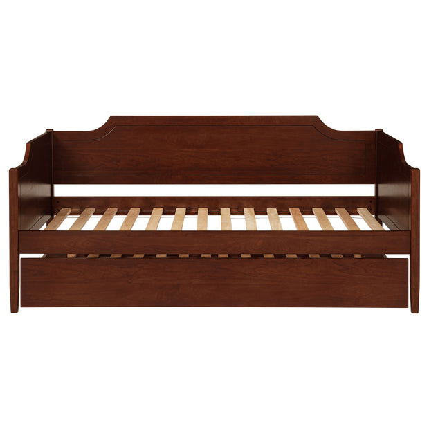 Cherry Twin Daybed with Pull-Out Trundle