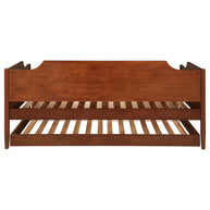 Cherry Twin Daybed with Pull-Out Trundle