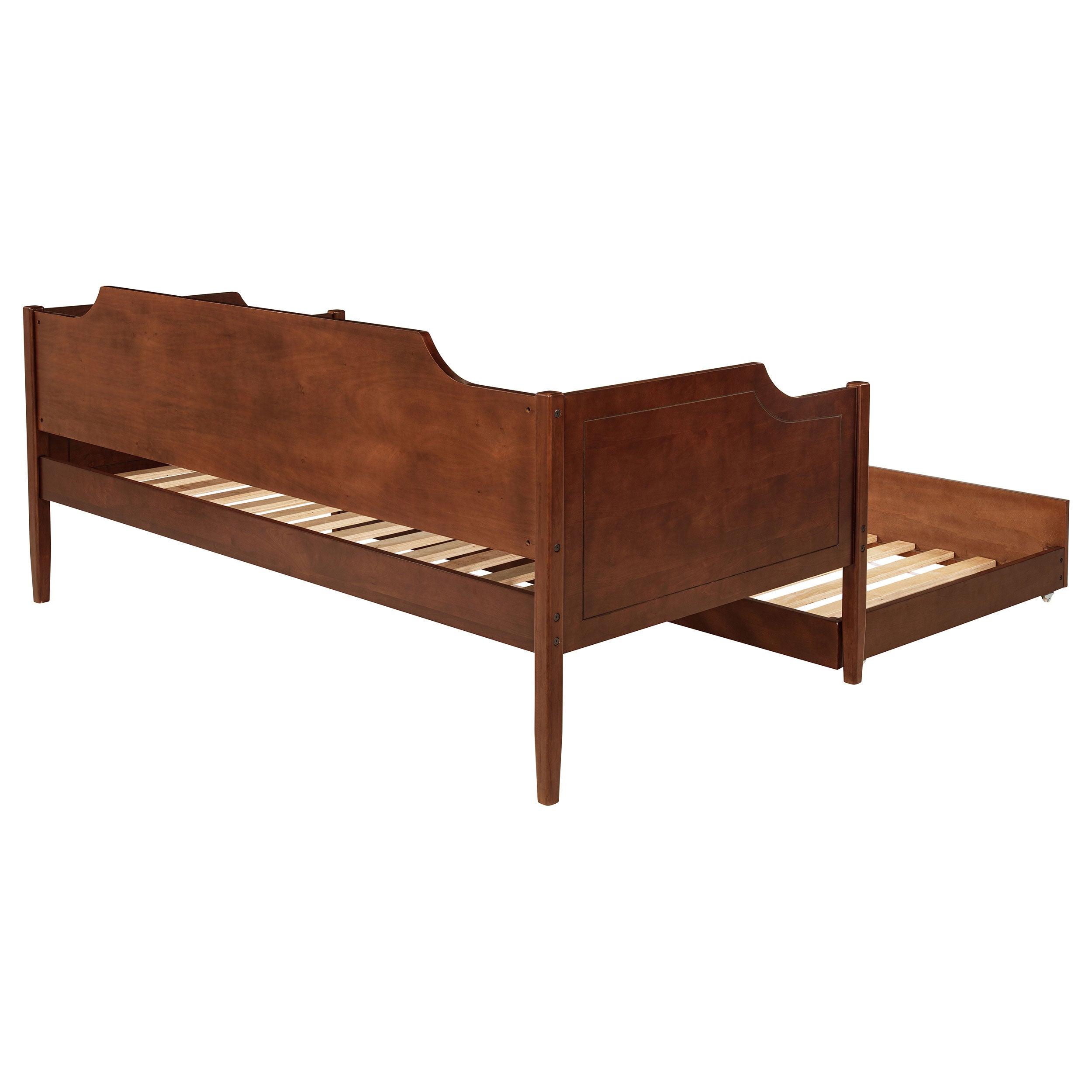 Cherry Twin Daybed with Pull-Out Trundle