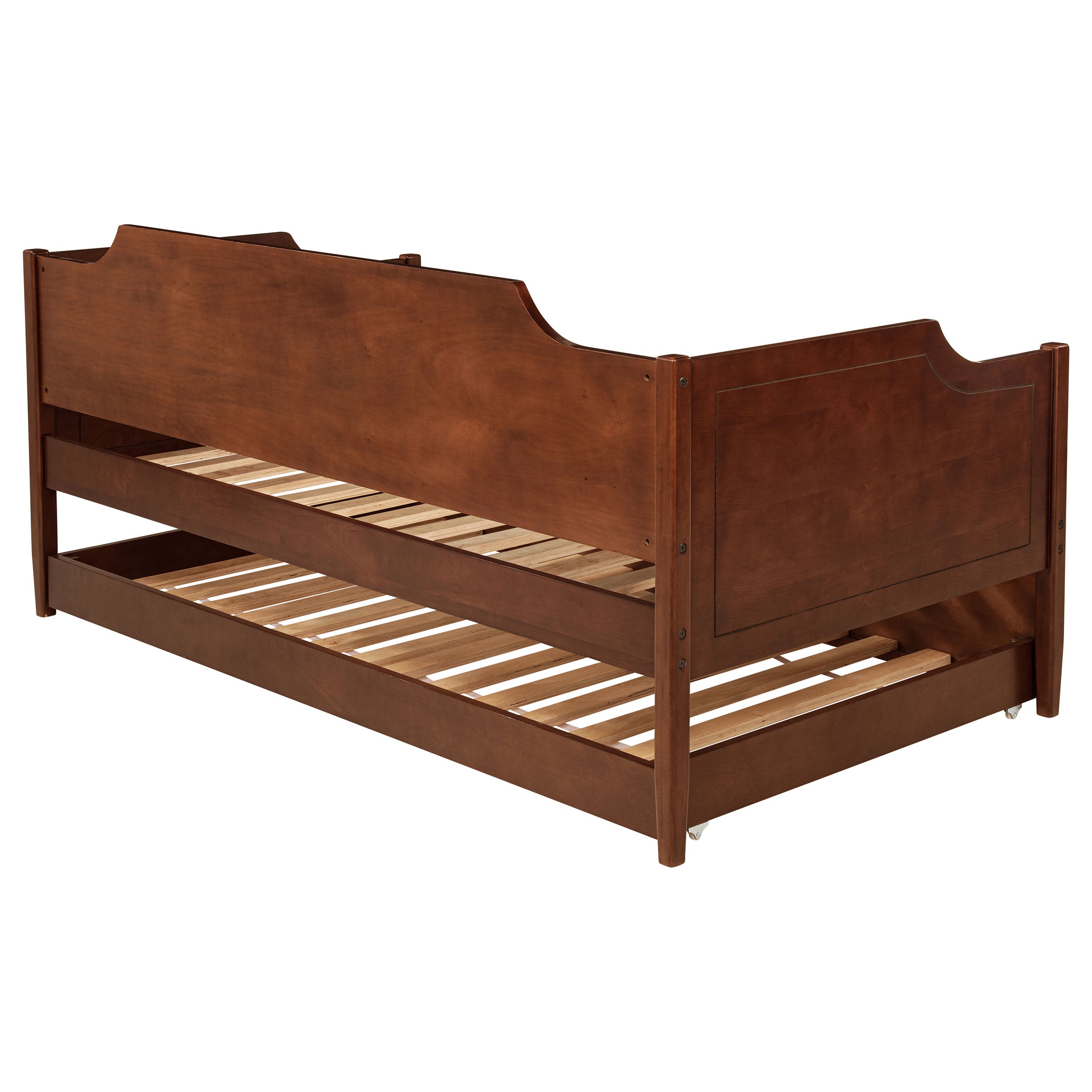 Cherry Twin Daybed with Pull-Out Trundle