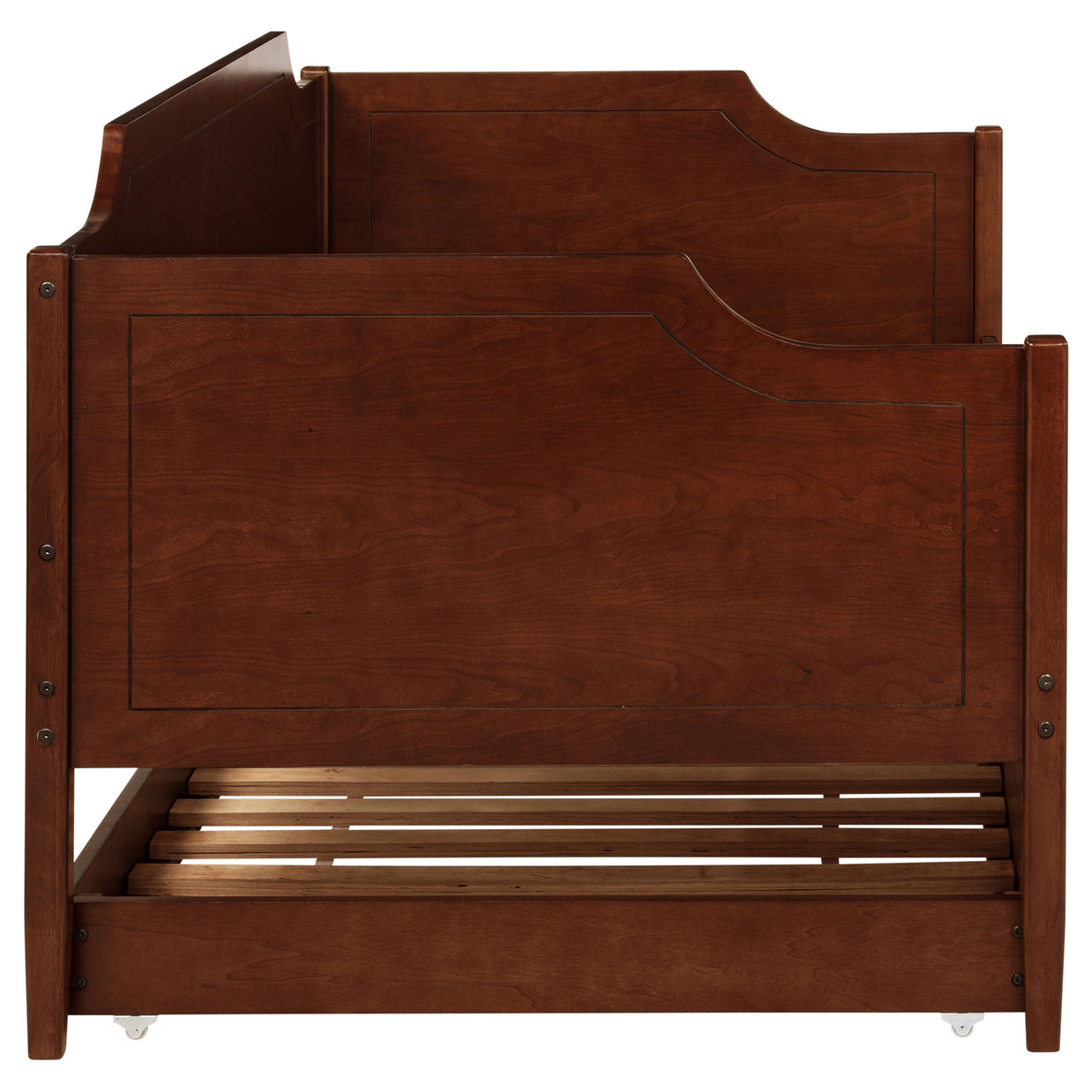 Cherry Twin Daybed with Pull-Out Trundle