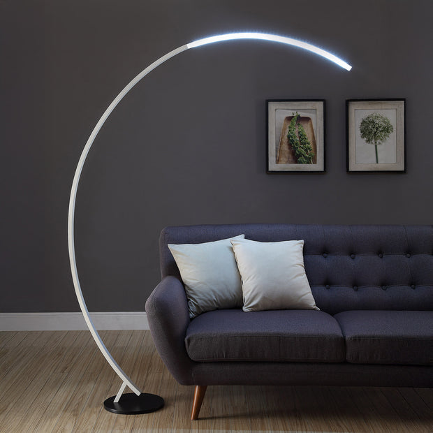 Modern 75" Curved LED Floor Lamp