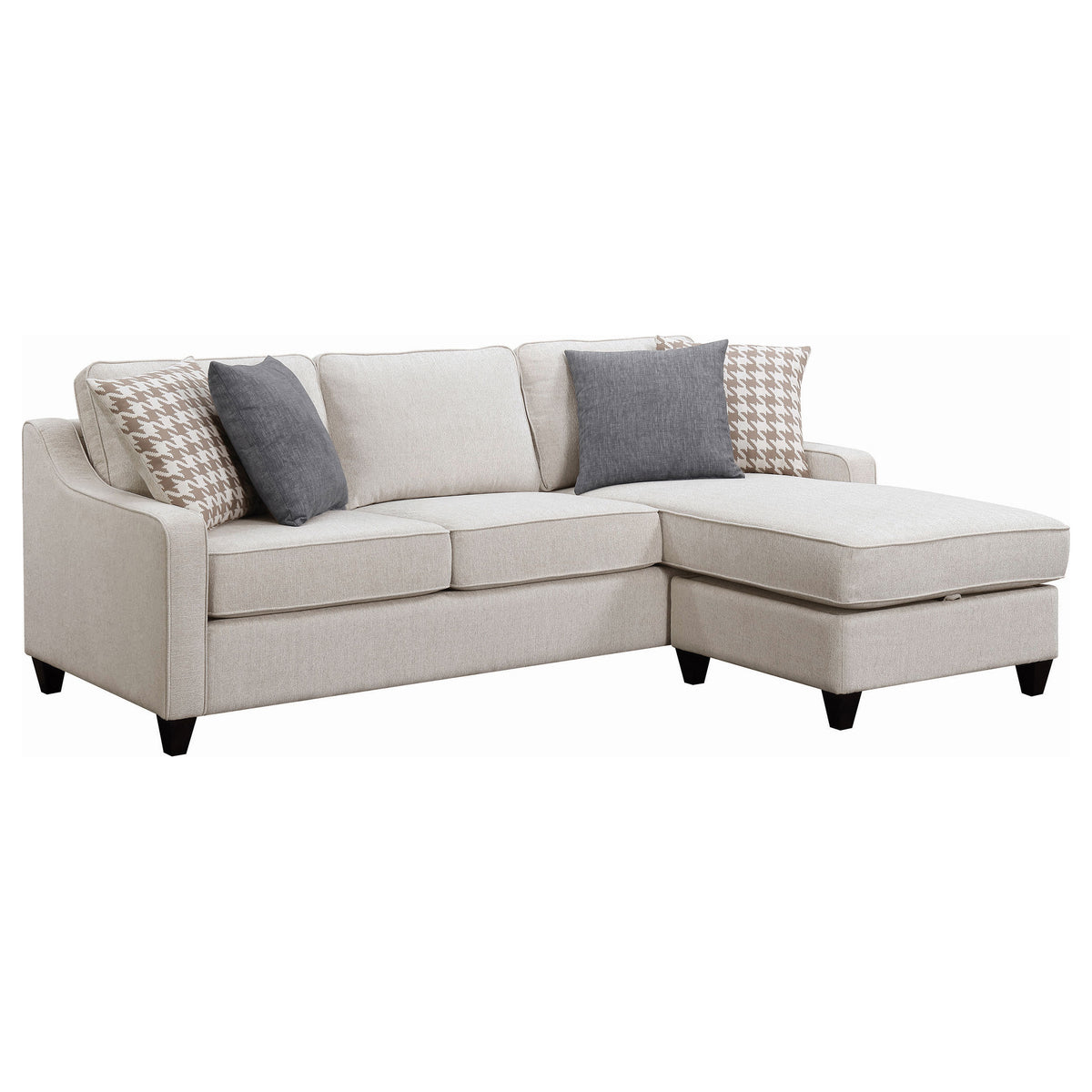 Storage Chalse Reversible Storage Chaise Sectional Sofa – Caravana Furniture Shop