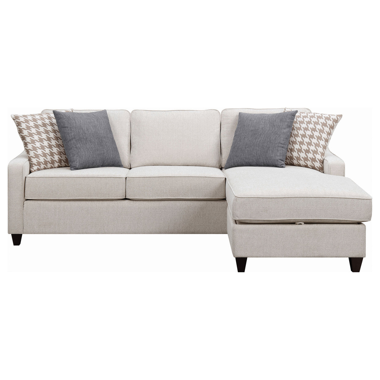 Reversible Storage Chaise Sectional Sofa