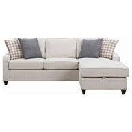 Reversible Storage Chaise Sectional Sofa