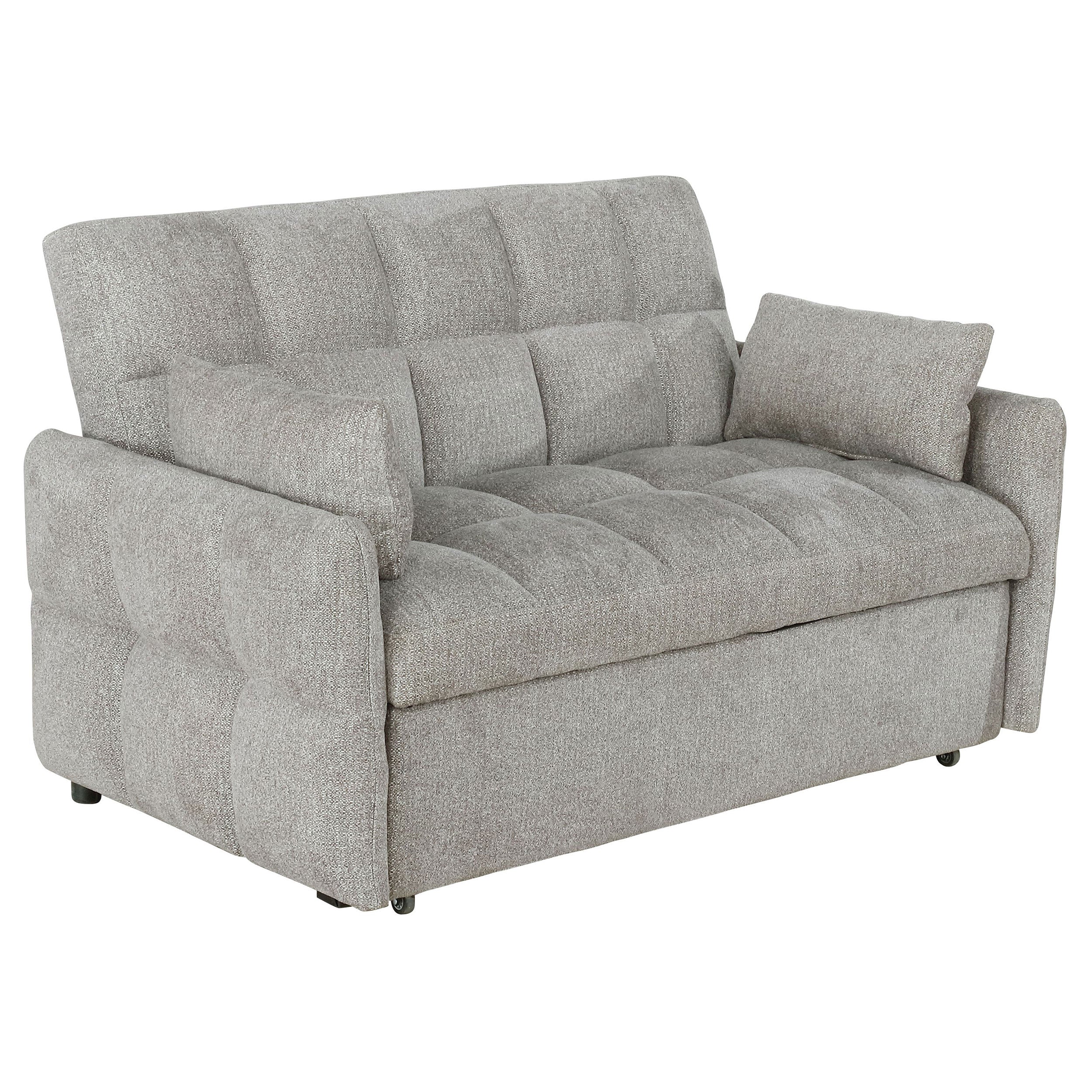 Upholstered Convertible Sleeper Sofa Bed