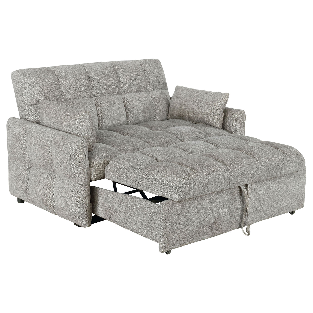 Upholstered Convertible Sleeper Sofa Bed