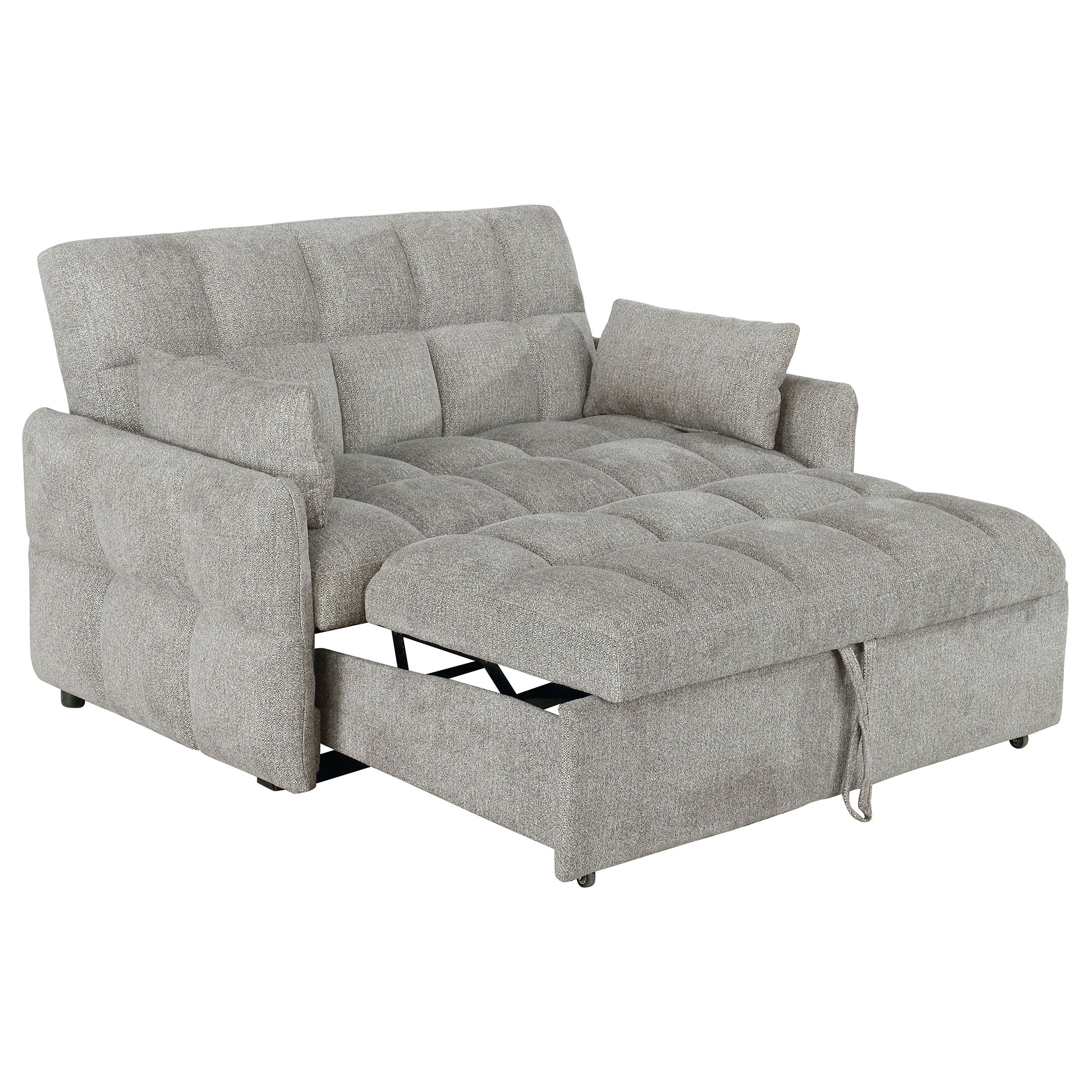 Upholstered Convertible Sleeper Sofa Bed
