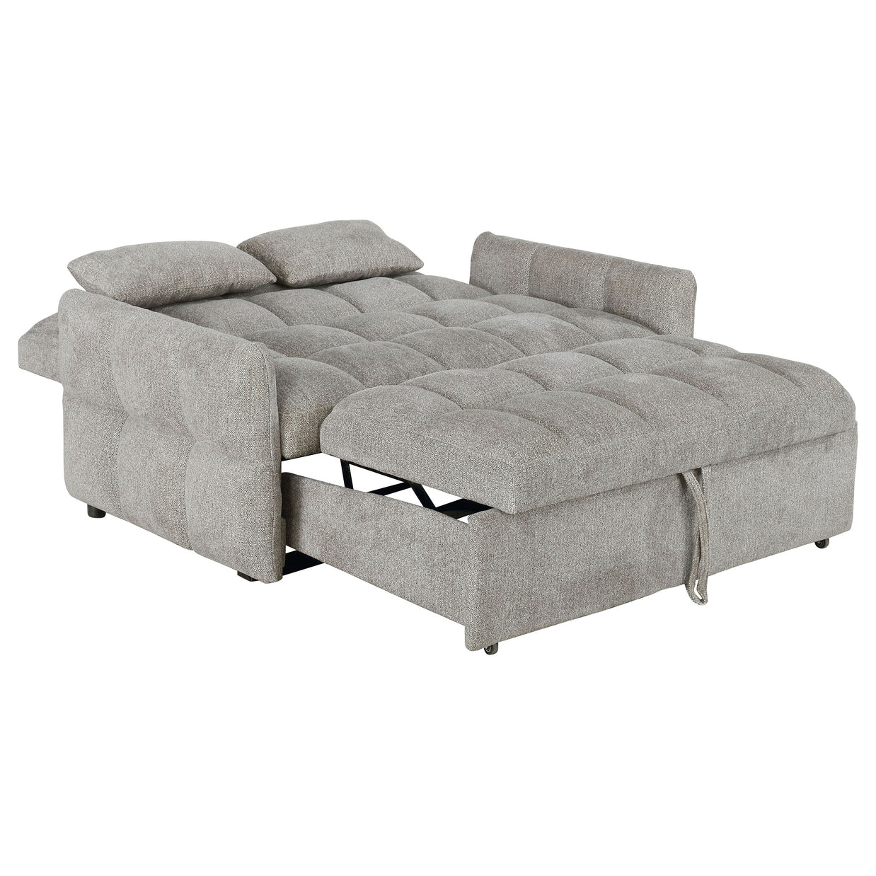 Upholstered Convertible Sleeper Sofa Bed