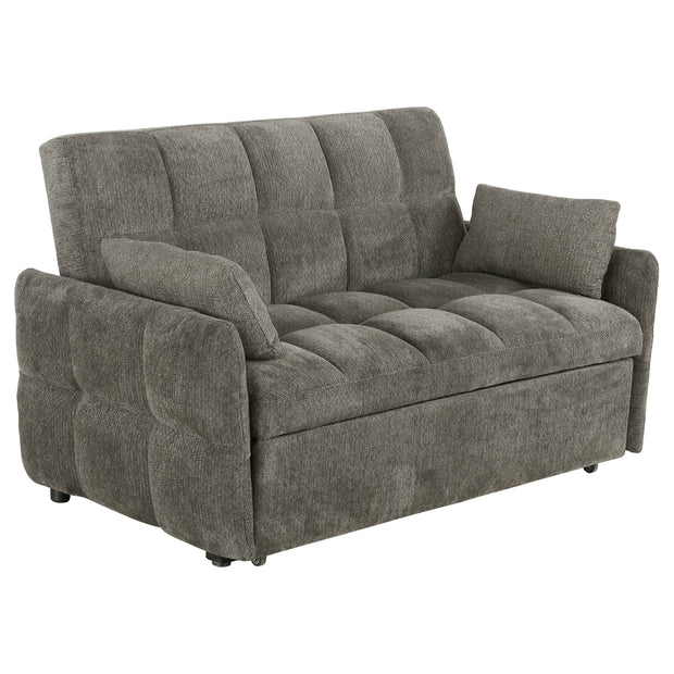 Upholstered Convertible Sleeper Sofa Bed