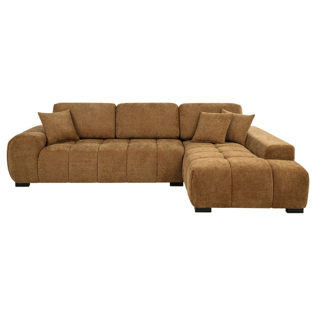 Modern Warm Chenille Sectional