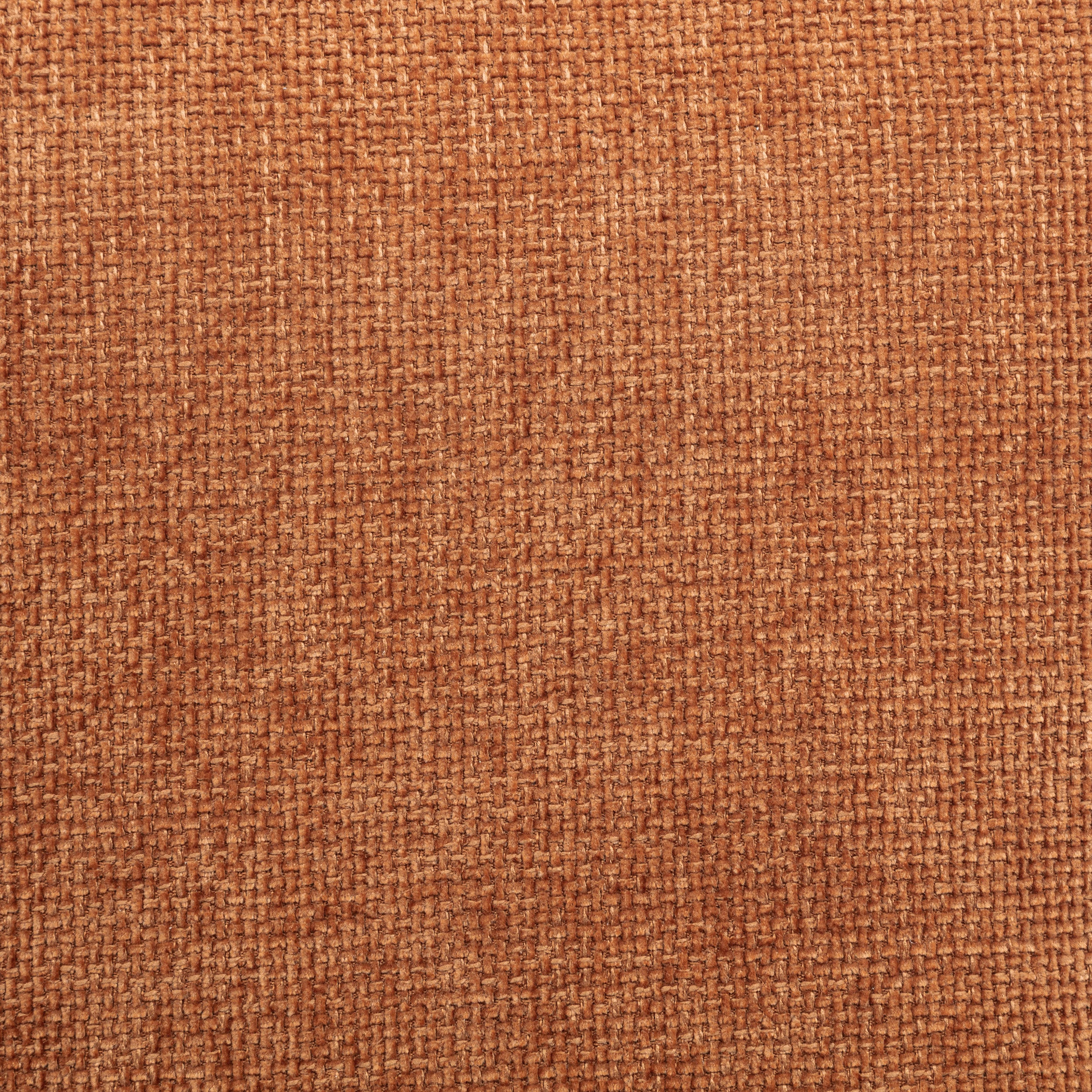 Right-Facing Chaise Sectional Sofa – Orange Fabric
