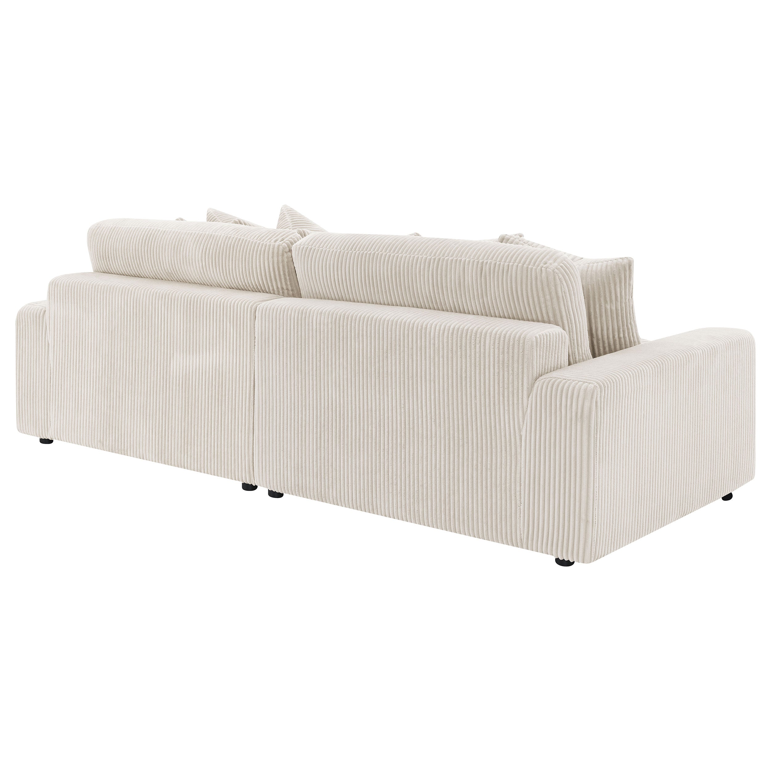 Oversized Reversible Chaise Corduroy Sectional Sofa